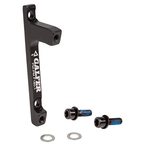 Galfer Caliper Adapter Bike Radial (POSTMOUNT) +20mm d, Adultos Unisex, Negro, ESTANDAR