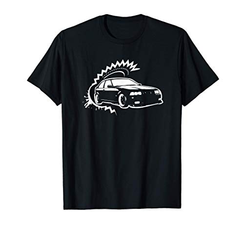 Hombre Auto 3 series youngtimer veterano M3 325i E36 E34 Camiseta