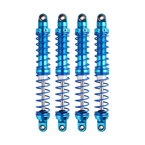 INJORA RC Amortiguadores RC Shock Absorber RC Damper Set para 1/10 RC Truck Crawler Axial SCX10 TRX4 D90 (110mm)