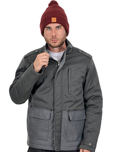 Jacket Dc Rover Fill Heather Dark Shadow (Xl , Gris)