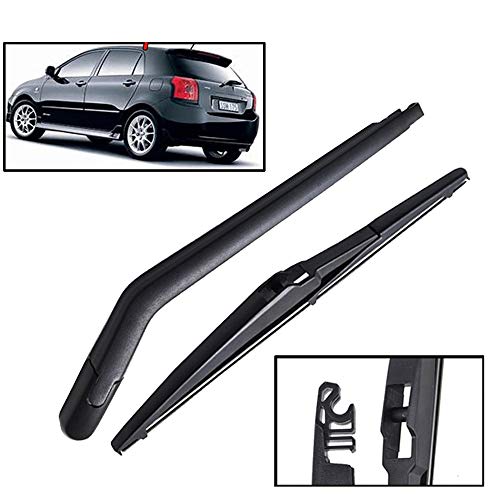 Juego de Brazo de limpiaparabrisas Trasero de 14"   , para Toyota Corolla Hatchback E12 2002-2007, limpiaparabrisas de Ventana Trasera TTMMMKP