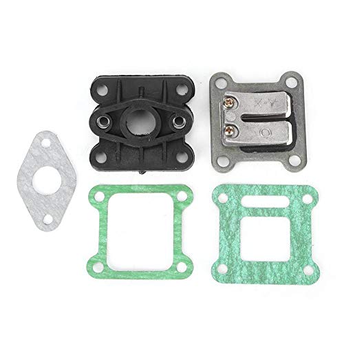 Kit de tapa principal de la válvula Reed del carburador, kit de tapa principal de la válvula Reed del carburador para 47cc 49cc Pocket Bike Mini ATV/Dirt Bike