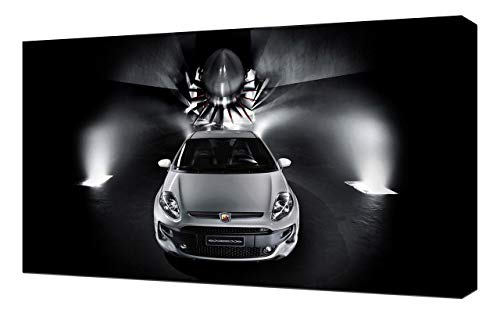 Lienzo de Arte para Pared con diseño de Fiat-Abarth-Punto-Evo-Esseesse-V1-1080