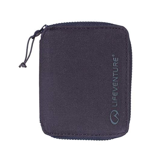 Lifeventure RFID Protected Bi-Fold Wallet (Navy), Unisex-Adult, Blue, Talla Única