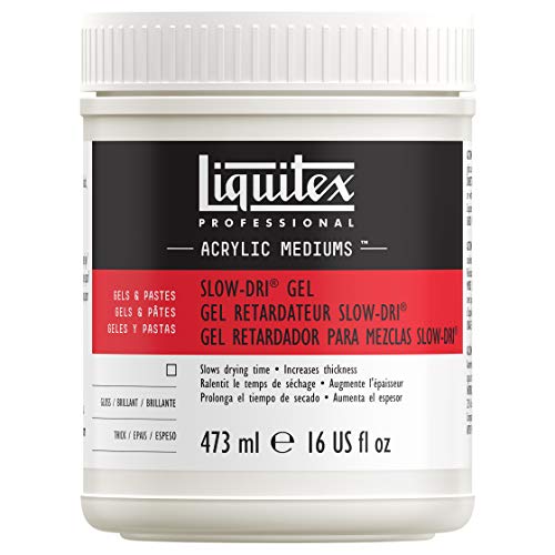 Liquitex Aditivos Gel retardador Slow Dri, 473 ml