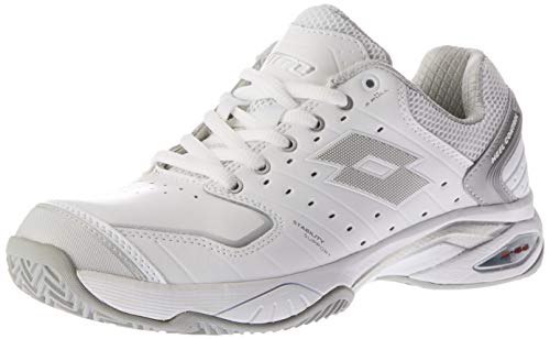 Lotto Zapatillas de tenis para mujer Raptor LTH Cly W, color, talla 38.5 EU