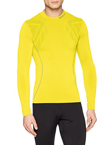 Luanvi Sahara Camiseta térmica, Hombre, Amarillo, XS