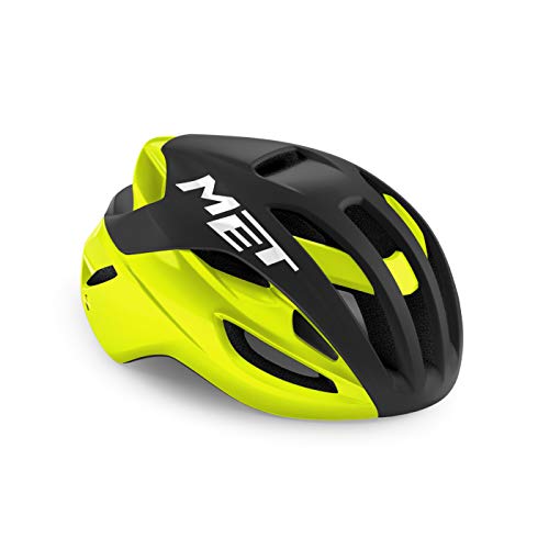 MET Casco Rivale MIPS Neg/Amari.Mate Bri.t.m 56-58, Adultos Unisex, No definido, T.A