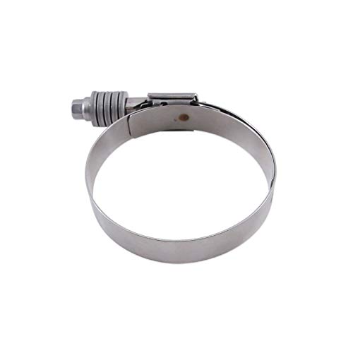 Mishimoto MMCLAMP-CTWG-105 Abrazadera de Engranaje de Gusano de tensión Constante, 83 mm – 105 mm, plata