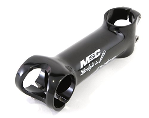 MSC Bikes SL01110        Potencia Ultralight de Ciclismo, Negro, 31.8 mm x 110 mm x 6º