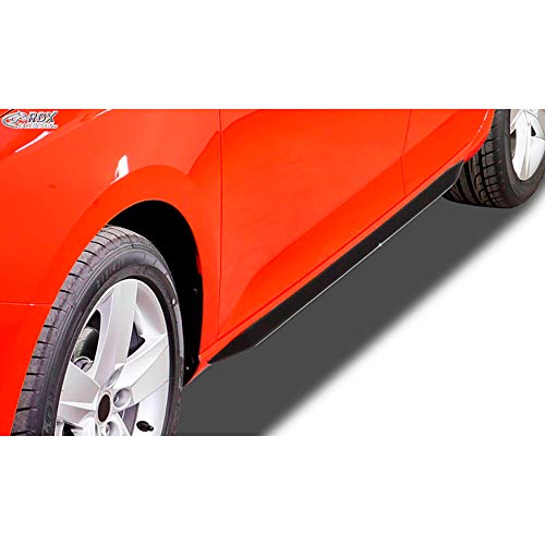 RDX Racedesign RDSL584 faldas laterales 'Slim' , A3 8V Sportback/Sedan/Ca 2012-(Abs Glossy), color negro