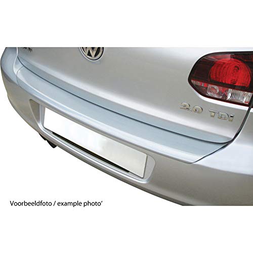 RGM RBP6225 Protector del Parachoques Trasero ABS Compatible con Volkswagen Passat 3C Berlina 2005-2010 Plateado