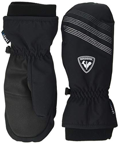 Rossignol Popy Impr Manoplas esquí, Unisex niños, Black, 10 años