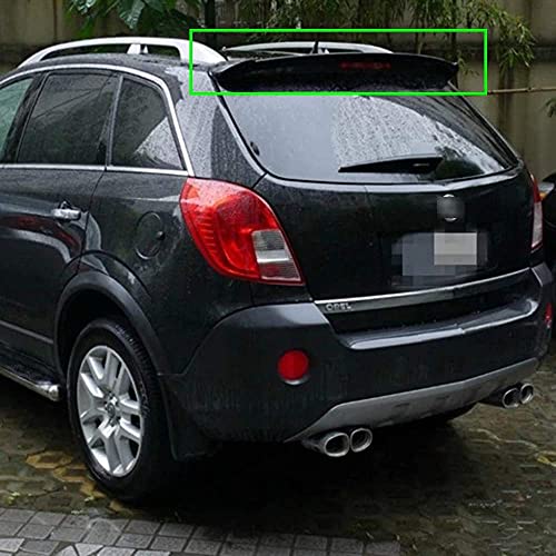 SIOM Alerón De Techo De Maletero Trasero De Coche Abs Adecuado para Opel Antara 2008-2014 2009 2010 2011 2012 2013, ala De Parabrisas De Labio De Ventana De Tapa De Maletero Trasero