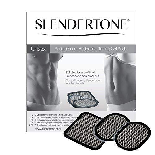 Slendertone Ceinture Electrodos de Repuesto para cinturón Abdominal, Unisex, Talla única