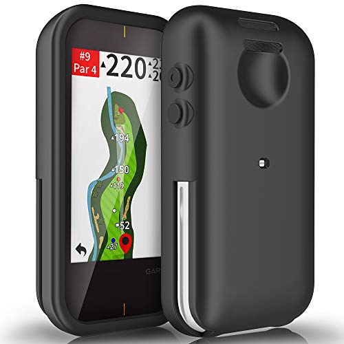 TUSITA Funda para Garmin Approach G80 - Case Protectora de Silicona Skin - Accesorios de Mano Golf GPS Navigator (Negro)