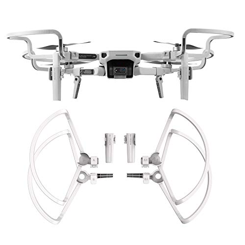 TUTUO Protector de Hélice con Extensión del Tren de Aterrizaje para dji Mini 2,Jaula Protectora Accesorios compatibles con dji Mavic Mini 2 Drone-Gris