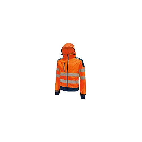 U-Power HL169OF-L - Chaqueta alta visibilidad gama HI-LIGHT modelo MIKY Orange Fluo Talla L