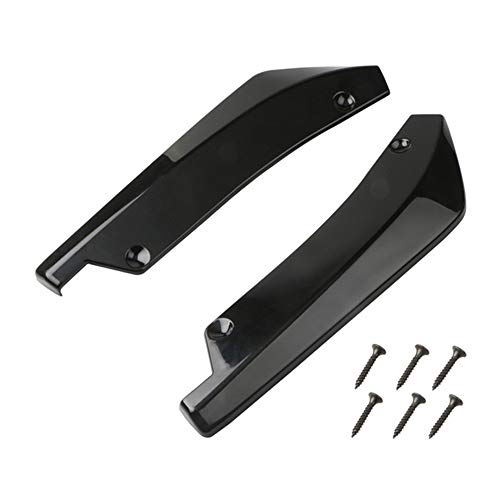 2 uds Universal Coche Parachoques Trasero Labio Spoiler difusor Divisor Protector de arañazos, para Mitsubishi ASX Outlander Lancer Evolution