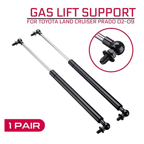 Admite Amortiguadores para Toyota para Land Cruiser Prado 120 Series 2002-2009 Capucha De Autos Capucha De Gas Barras De Galón Struts Barra De Soporte ElevacióN del Capó Muelle De Gas