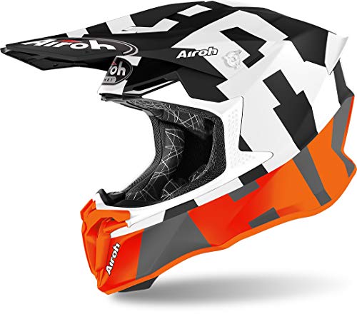 AIROH HELMET TWIST 2.0 FRAME ORANGE MATT M