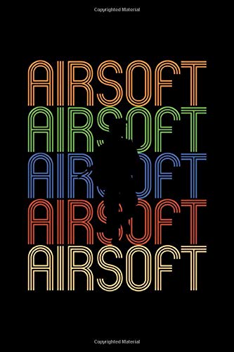 Airsoft: Journal Paper - 120 Pages, 6 x 9 inches, White Paper, Matte Finished Soft Cover