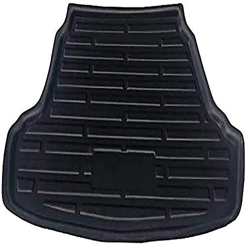 AJJZX Alfombra de Revestimiento de Maletero de Coche, Adecuada para Hyundai Sonata Nine Generation 2015-2018, Accesorios Decorativos Impermeables y antisuciedad