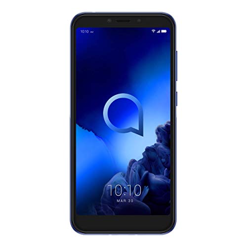 Alcatel 5024D 1S - Smartphone con pantalla de 5.5", 3GB RAM/32GB Memoria y ampliable MicroSD, Doble cámara 13MP trasera 8MP Frontal 5MP, Azul [Versión ES/PT]