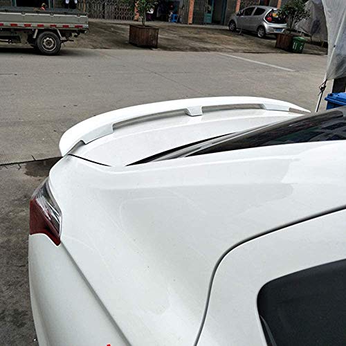 Alerón Trasero Spoiler de ABS para Citroen Elysee 2014 2015 2016 2017, Accesorios de Modificación del Alerón del Maletero, Duradero, Brillante