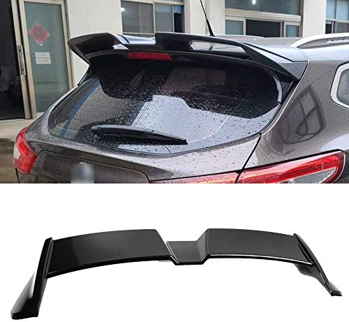 Alerón Trasero Spoiler de ABS para Nissan Qashqai J11 2016 2017 2018 2019 2020, Accesorios de Modificación del Alerón del Maletero, Duradero, Brillante