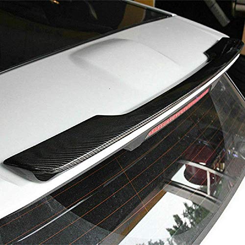 Alerón Trasero Spoiler de Fibra de Carbono para Land Rover Range Rover Evoque 2012-2020, Accesorios de Modificación del Alerón del Maletero, Duradero, Brillante