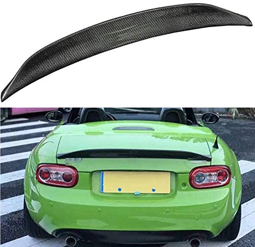 Alerón Trasero Spoiler de Fibra de Carbono para Mazda Mx5 Nd Miata, Accesorios de Modificación del Alerón del Maletero, Duradero, Brillante