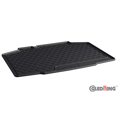 Alfombra de Rubbasol (Goma) Maletero Compatible con Skoda Kamiq 9/2019- (Suelo de Carga Baja)