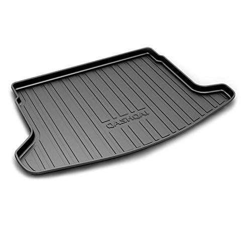 Alfombrilla Antideslizante de Goma para Maletero de coche para Nissan Qashqai 2014-2020,Alfombra Maletero,Negro Protector Maletero,Trasero Trunk Paquetes Protectora,Accesorios Coche Interior