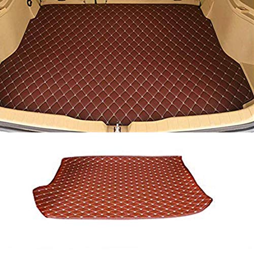 Alfombrilla para maletero de coche para Hyundai Rohens Genesis Coupe, alfombrilla para maletero de cuero con revestimiento para coche personalizado, accesorios para alfombras antirrayas impermeables