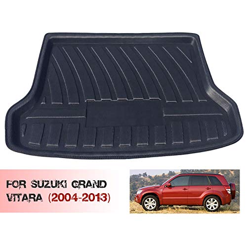 Alfombrilla para Maletero para La ModificacióN del Maletero de Suzuki Grand Vitara (2004-2013), Las Alfombrillas de Goma Impermeables Brindan ProteccióN contra Todo Clima