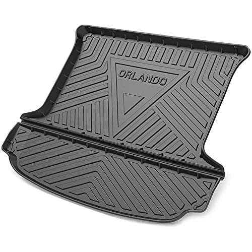 Alfombrillas De Carga Para Maletero, para Chevrolet Orlando Trasero De Coche, Almohadilla De Goma Negra Para Bandeja De Forro De Maletero, Alfombra Protectora De Barro Impermeable Accesorios