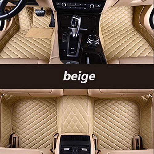 Alfombrillas De Coche Personalizadas para Todos Los Modelos BMW X3 X1 X4 X5 X6 Z4 F30 F10 F11 F25 F15 F34 E46 E90 E60 E84 E83 E70 E53 G30 E34, Beige