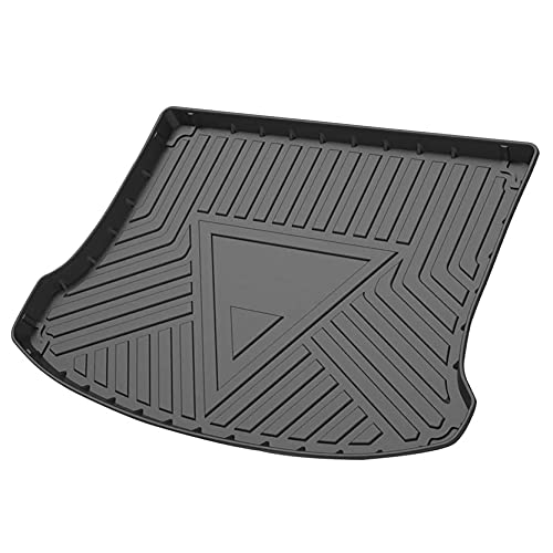 Alfombrillas De Goma Negras Para Maletero De Coche Para Volvo V40 2013-2019, Alfombra Protectora De Revestimiento De Maletero Trasero, Accesorios Para Alfombrilla De Bandeja De Carga