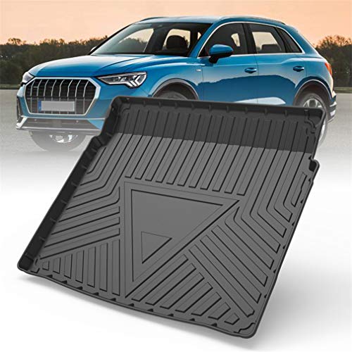 Alfombrillas para Maletero para Audi Q3 2019-2020(Bottom Position) Alfombrilla de Goma Antideslizante para Protectora Maletero