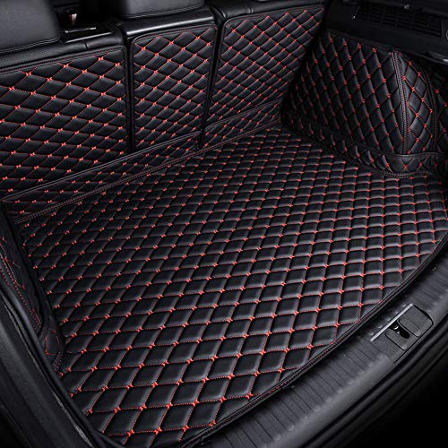 Alfombrillas Para Maletero Para Coche Para KIA Sorento 5Seats 2015-2018, Alfombrilla De Cuero Antideslizante Estera Del Coche Alfombra Protectora Accesorios