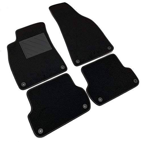 Alfombrillas para Seat Exeo 2008-2013 a medida, antideslizantes, talonera de PVC, Fix de Anaudal…