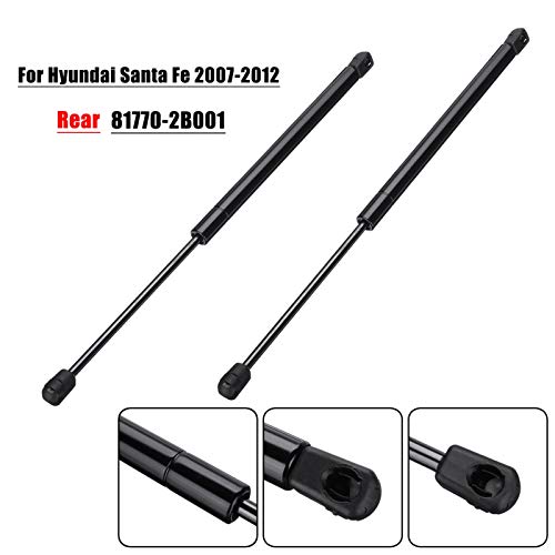 Amortiguadores de Gas 2pcs Trasero Tailgate Lift Supports Struts Shocks para Hyundai Santa Fe 2007-2012 81770-2B001 Gas Struts