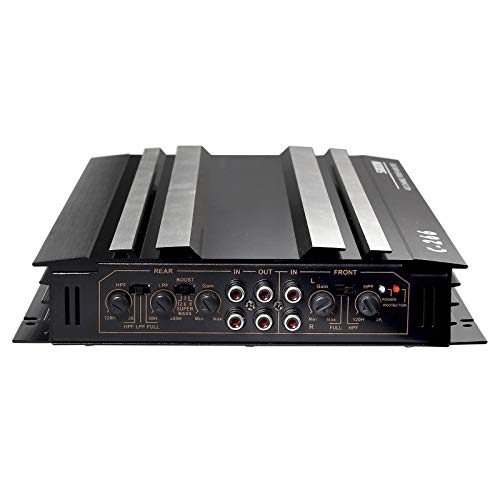 Amplificador de Audio Estéreo para Automóvil Amplifiacdor de Potencia 5800 W 2.1 CH 12V Amplificador Audio Coche Amplificador de Subwoofer 4/3 /2 Canales