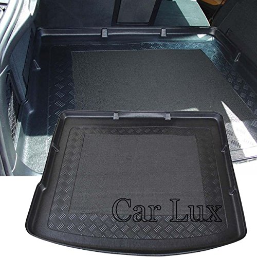 Car Lux AR01023 - Alfombra Bandeja Cubeta Protector cubre maletero a medida con antideslizante para X6 E71