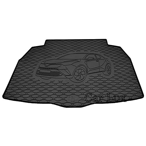 Car Lux AR01218 - Alfombra Protector Cubre Maletero de Goma para Toyota C-HR CHR Desde 2016-