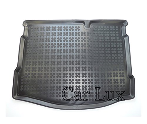 Car Lux AR01854 - Alfombra Cubeta Protector cubre maletero de goma y enrollable PREMIUM