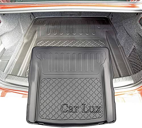 Car Lux AR02056 - Alfombra cubeta Protector Cubre Maletero Extrem a Medida para Volvo S60 Desde 2018-