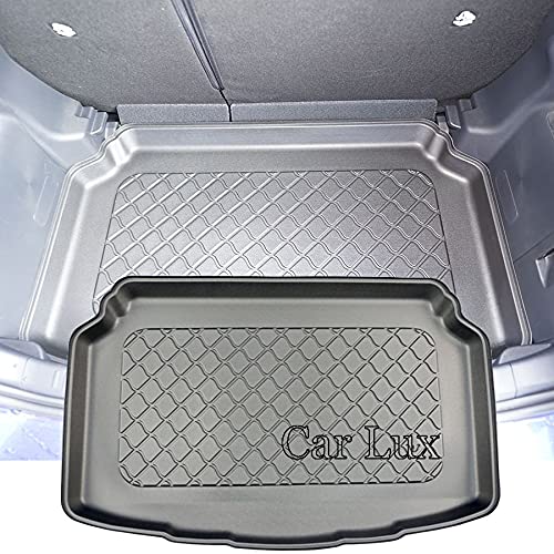 Car Lux AR02165 - Alfombra cubeta Protector Cubre Maletero Extrem a Medida para Toyota Yaris Desde 2020-