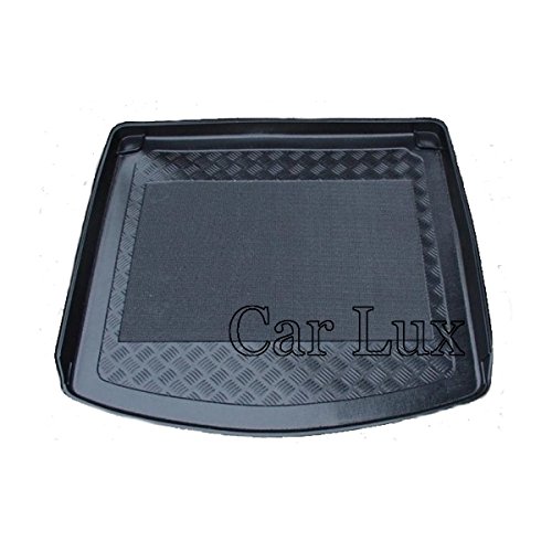 Car Lux AR02276 - Alfombra Cubeta Protector Cubre Maletero a Medida con Antideslizante para Antara